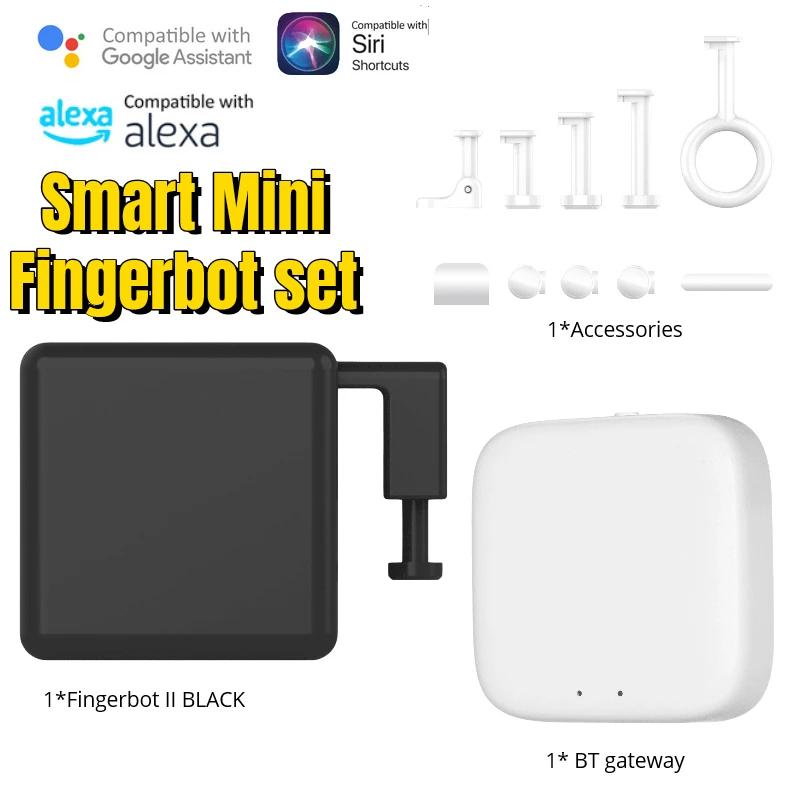 TUYA Adaprox Fingerbot Robot Arms 2.0 Upgrade Version Mini Robot Smart Life App Remote Control Work With Alexa Google Assistant