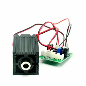

808nm 200mW Focusable Infrared IR Laser Diode Dot Module 12V+ TTL+ Fan Cooling
