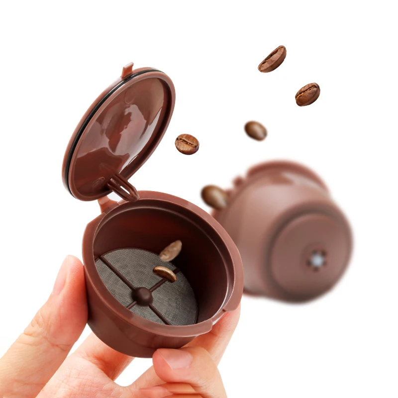 

Reusable Coffee Filter Capsule Filter Cup Refillable Coffee Filter Baskets Pod Soft Taste Sweet Kitchen Gadgets Accessories Item