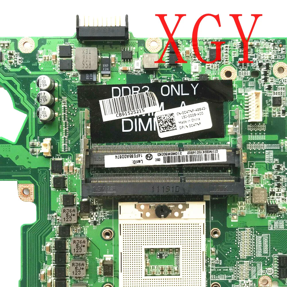 C47NF 0C47NF CN-0C47NF DAGM6CMB8D0 материнская плата для ноутбука Dell XPS L502X GT525M GT540M материнская плата тест нормально