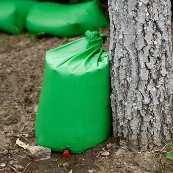 

5PCPVC Garden Plant Tree Hanging Dripper Bag Adjustable Tree Watering Bag Agricultural Irrigation Tool Slow-Release Watering Kit