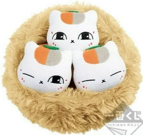 Черный Япония Нацумэ книга друзей Nyanko плюшевая игрушка A B приз каштан костюм - Цвет: Черный