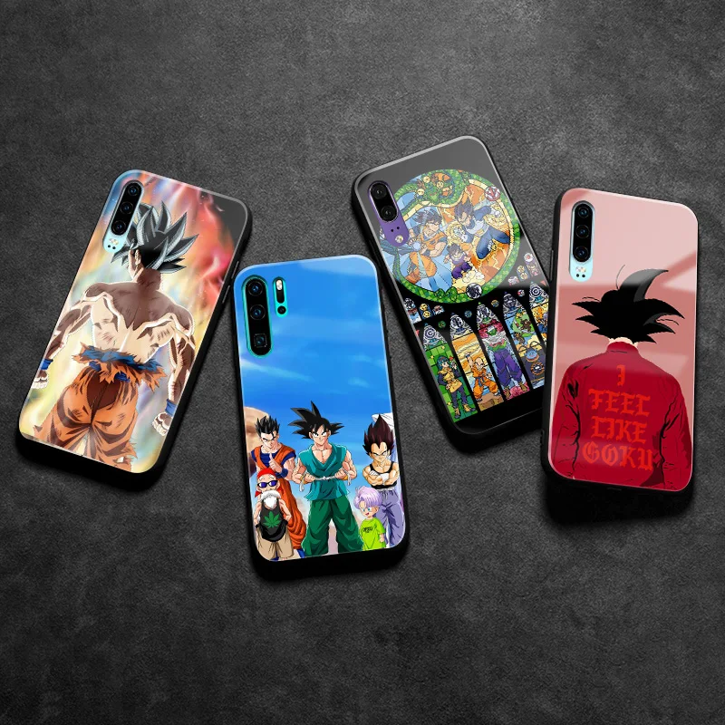 Dragon Ball super DBS аниме Гоку мягкий силиконовый стеклянный чехол для телефона для huawei Honor V mate P 9 10 20 30 Lite Pro Plus Nova 2 3 4 5