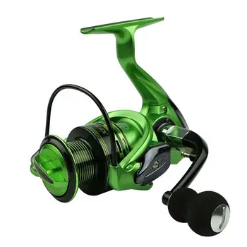 

YUMOSHI Fishing Reels 13+1BB 5.5:1 Full Metal for fish feeder baitcasting reel spinning reels for rod