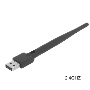 

Rt5370 Usb 2.0 150Mbps Wifi Antenne MTK7601 Draadloze Netwerkkaart 802.11b/g/n Lan Adapter Met Draaibare Antenne