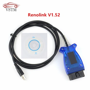 

Renolink OBD2 V1.52 For ECU Programmer Airbag Reset Reno Link V1.52 OBDII Programmer
