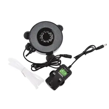 

AUGKUN DC Round Fish Tank Aquarium Lamp Light 12V Fish Tank Light Produce Bubbles Evenly Promotion In Stock
