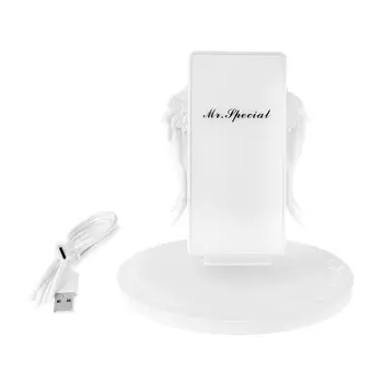 

Wireless Charger Angle's Wings Qi 10W Fast Charging Receiver for Smart Phone