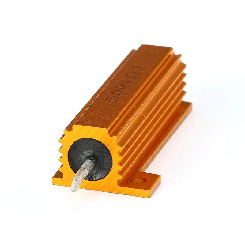 50W Shell Power Aluminum Housed Case Wirewound Resistor 0.5124681020 Ohm (2)