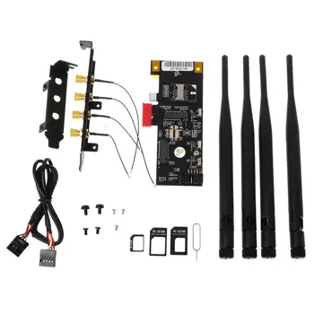 

M.2 Key A to PCI-e X1 Adapter for WiFi and Bluetooth Card PCIe X1 Adpater Wi-fi PCI-E Card Adpater Converter for 3G/4G Module