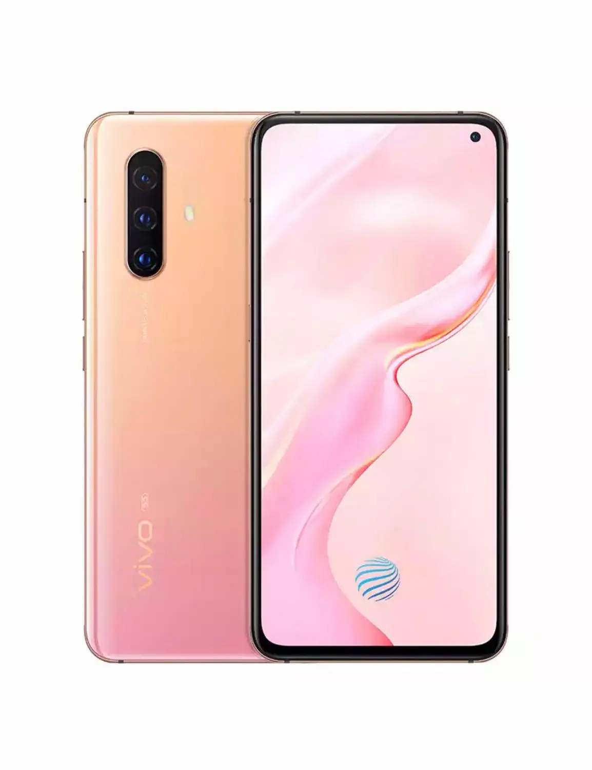 Vivo X30 5G мобильный телефон Exynos 980 Android 9,0 6,4" 2400x1080 8G 128G 64.0MP 20x зум Лицо ID отпечаток пальца смартфон - Цвет: 8GB 128GB Red