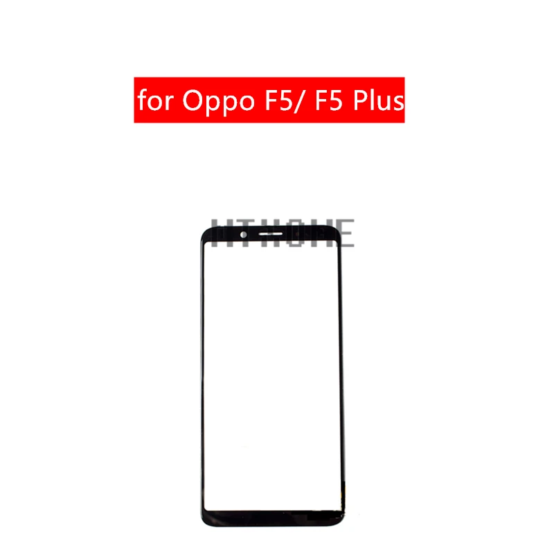 Для Oppo F5/ F5 Plus сенсорный экран стеклянная панель для Сенсорная передняя внешняя