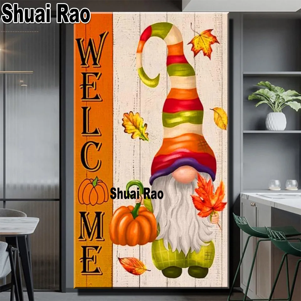 Добро пожаловать в домашнюю дверь 5d алмазная живопись своими руками 3d Алмазная