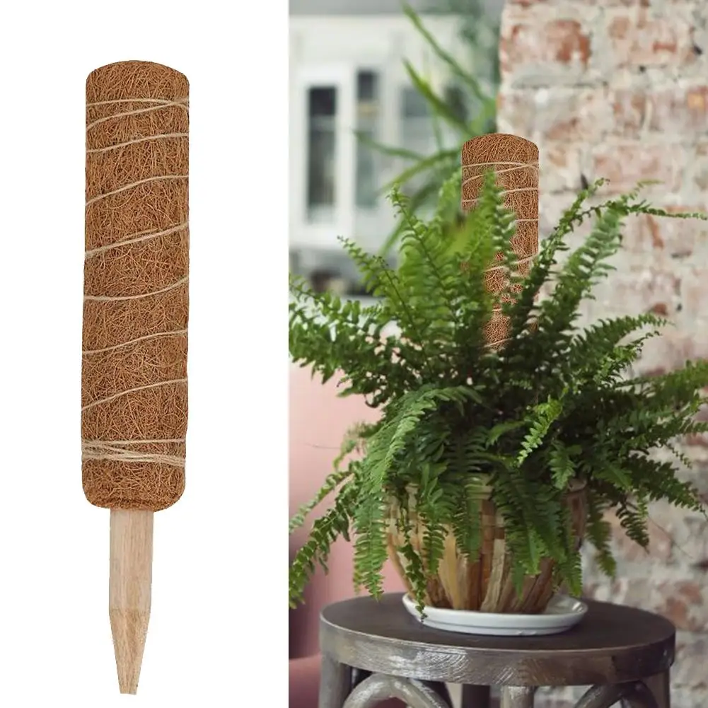 1pcs 12/"Coir Moss Totem Pole Coir Moss Stick for Plant Support Extension Creeper