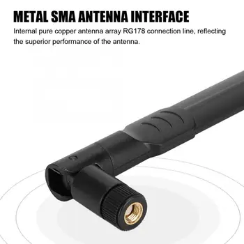 

Omnidirectional 2.4G/5G/5.8G 8dbi Dual-band Wireless Wifi Network Card Antenna SMA Male for 2.4G/5G Dual-band Wireless Router