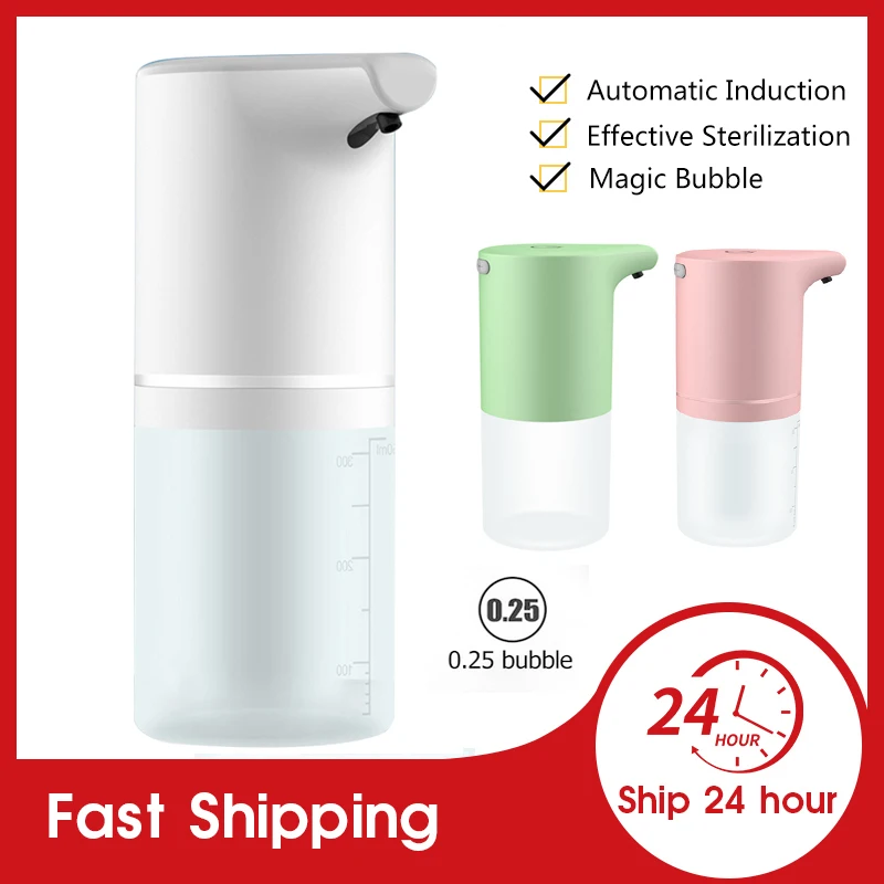 Automatic Soap Dispenser USB Charging Infrared Induction Sensor Hand Washer Hand Sanitizer Kitchen Bathroom Accessories|Liquid Soap Dispensers| - AliExpress