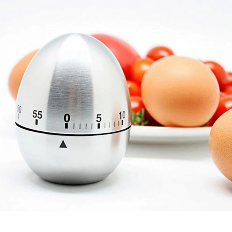 Металлическое яйцо напоминание 55-минутный таймер для готовки спортивный учебный