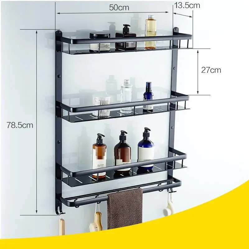MODEL Q Ducha Mobile Bagno фен для волос Prateleira Parede Badezimmer Salle De Bain полка для душа Banheiro Аксессуары для ванной комнаты Органайзер - Цвет: MODEL Q
