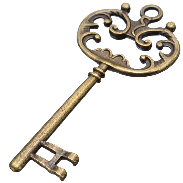 Beautiful Solid Brass Skeleton Key Blank