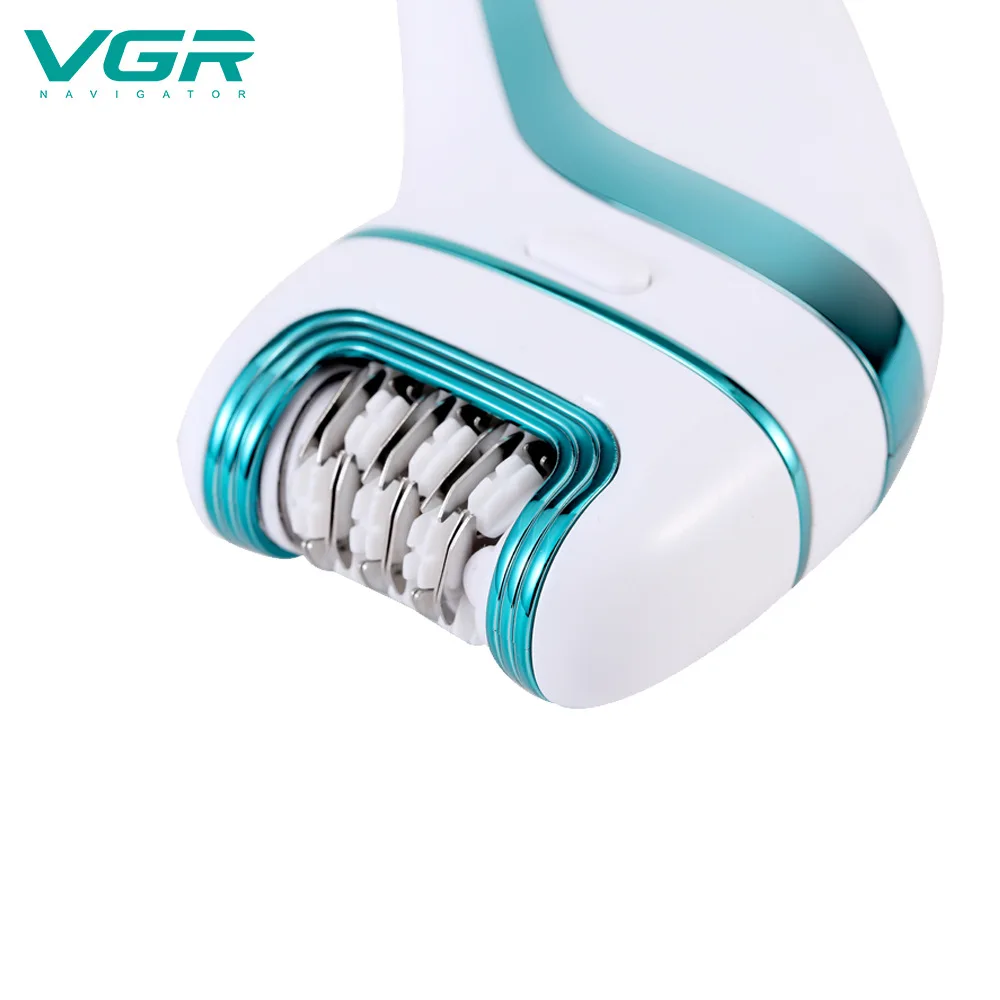 Hair Removal Epilator Hair Removal Tool Facial Hair Epilator VGR 3 in 1 Rechargeable Epilator For Women Facial Hair Remover Female Epilator Face Depilation Leg Body Shaver Callus Remover
