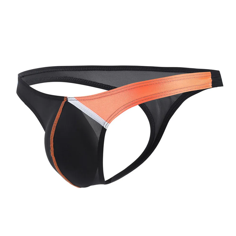 

Sexy Underwear Men Gay Boxer Underwear Men's Ultr-thin Ice Silk Man Low Waist U Convex Underpants Men's Underpants Slips