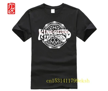 

Designing Camisa Homme King Gizzard And The Lizard Wizard Western Black T Shirt For Men T-Shirt Knitted