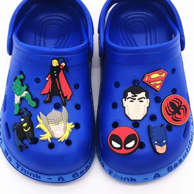 crocs charms marvel
