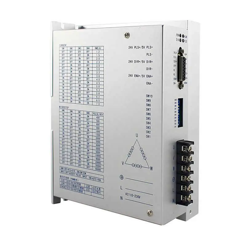 Трехфазный шаговый двигатель lichuan 110/130 LC3722HTC AC 220V Максимальный ток 7A