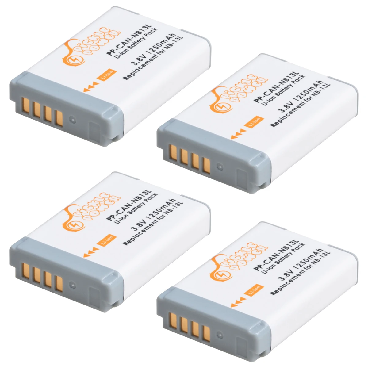 Batteria Pickle Power 1250Mah Nb-13L Nb 13L Nb13L Per Canon Canon G7 X Mark Ii G7X Pm165 G5 X G5X G9 X G9X Sx620 Sx720 Hs