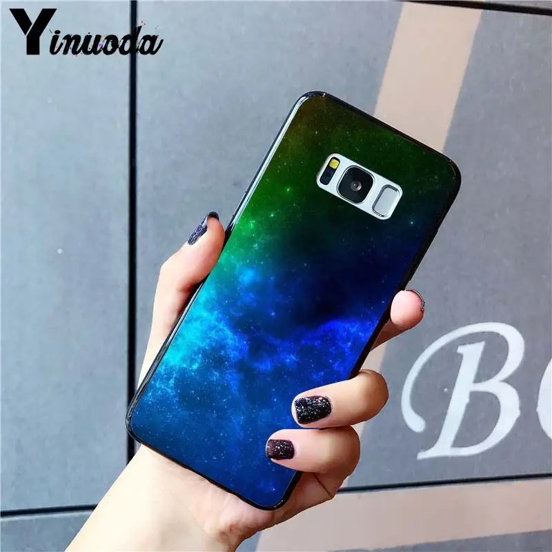 Yinuoda space для galaxy universe Star Dark чехол для телефона чехол для samsung galaxy S9 S10 Plus S10E S6 S7 S8 S9 S9Plus S5 M10