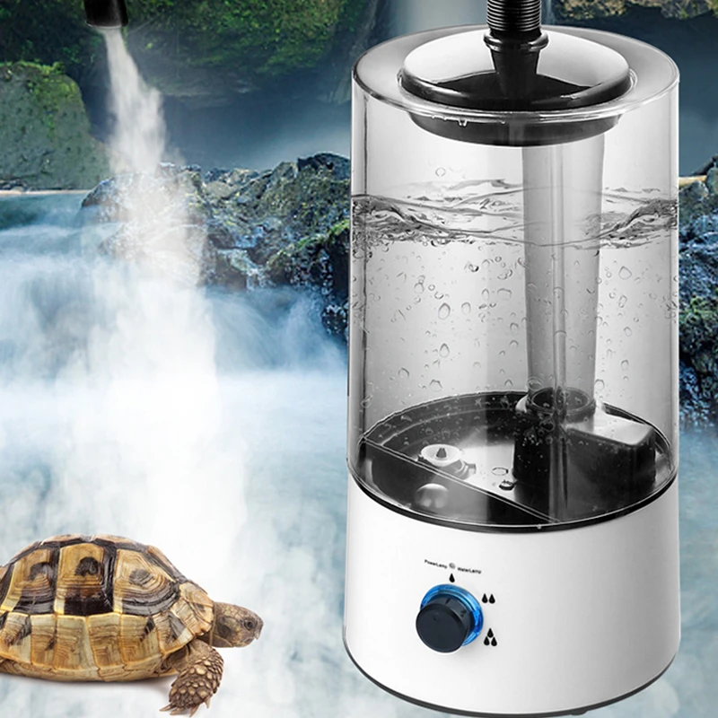 Reptile Fogger Terrariums Humidifier Fog Machine Mister 4l Large Size Ideal For Climbing Pet