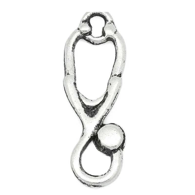 DoreenBeads подвески из цинкового металлического сплава серебряного цвета 23 0 мм (7/8
