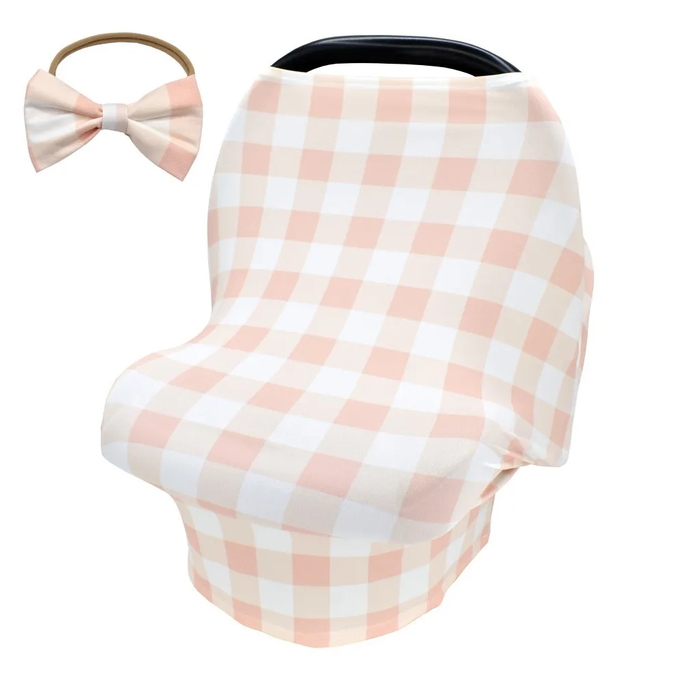 Baby Nursing Towel Mum Breastfeeding Privacy Cover Scarf Infant Car Seat Stroller Breast Feeding Scarf Nursing Covers Headwear