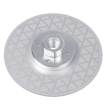 

Durable Sharp Rotary Tool Granite Stone Grinding Wheel Double Sided Edge Polishing Accessories Cutting Vacuum Brazed Saw Blade