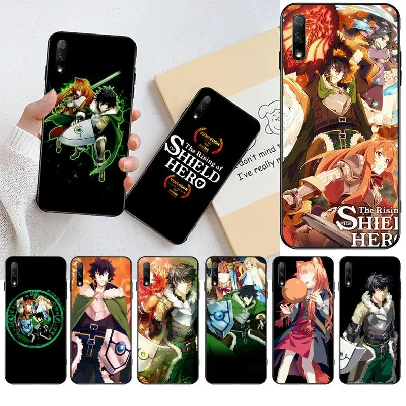 Мягкий Силиконовый ТПУ чехол для телефона HPCHCJHM The Rising of the Shield Hero Huawei Honor 20 10 9 8 8x 8c 9x