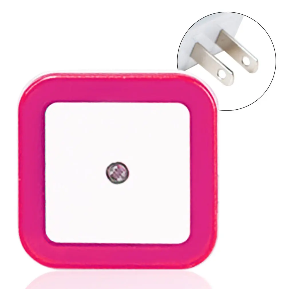 Intelligent LED Induction Lamp Square Shape Wall Light Night Light Automatic Switch Light Sensor Bedroom Household Supplies 