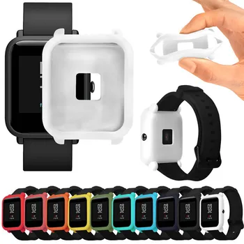 

Soft TPU Protection Silicone Full Case Cover Full Cover Cases for Huami Amazfit Bip Youth Watch VH99