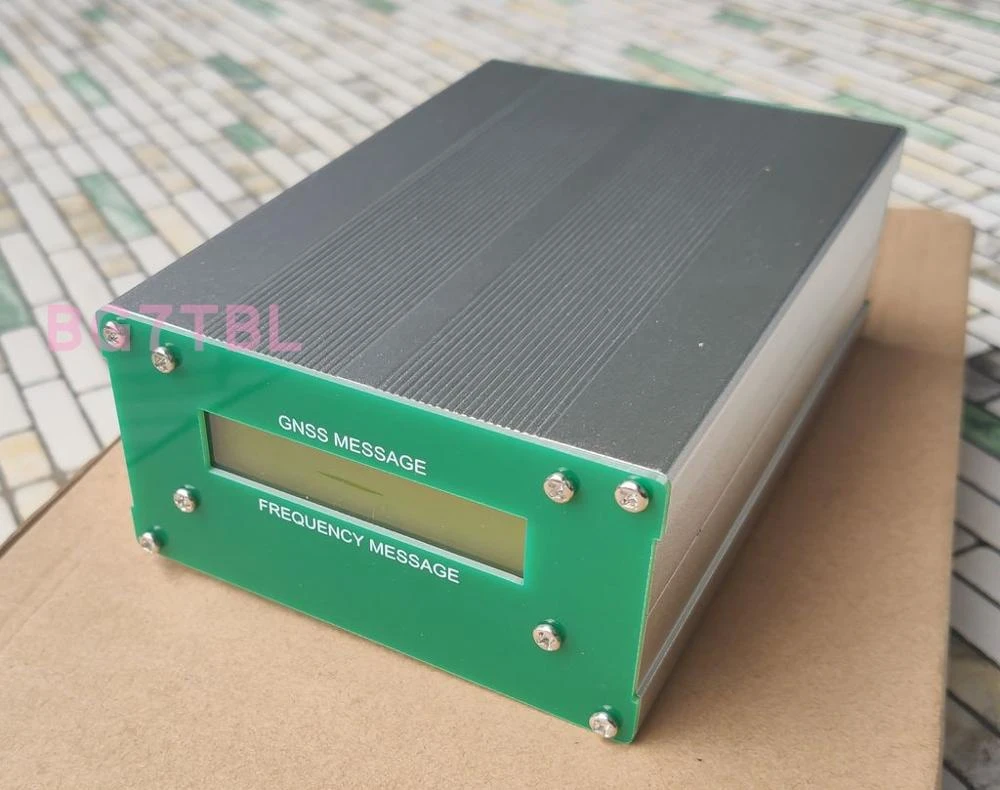 By BG7TBL  10MHz LCD-GNSS DISCIPLINED OSCILLATOR Support GNSS GPS BDS GLONASS GALILEO