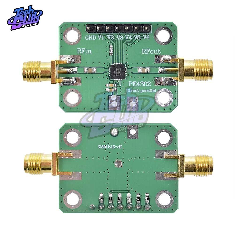 RF аттенюатор PE4302 аттенюатор с цифровым управлением параллельный мгновенный режим 1 МГц~ 4 ГГц NC аттенюатор