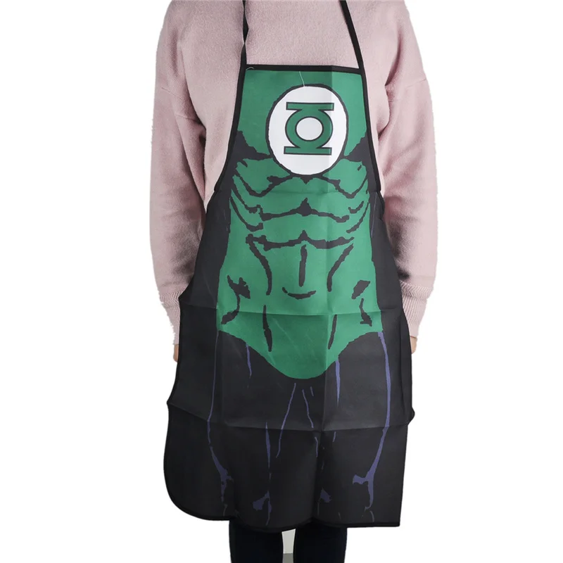 Забавный 3D мультяшный Кухонный Фартук унисекс сексуальный мужской женский