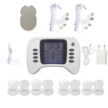 

3 in 1 new Dual input Electrical Stimulator Full Body Relax Muscle Therapy Massager Pulse tens Acupuncture +rhinitis therapy