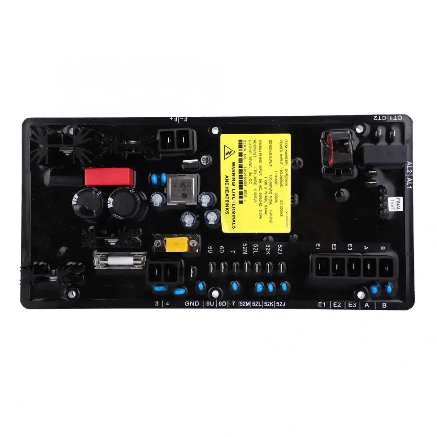 DVR2000E цифровой регулятор напряжения генератора 120~ 300VAC 350VA стабилизатор напряжения для дизельного генератора