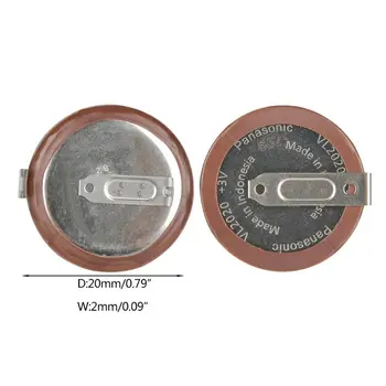 

1 PC Rechargeable Battery Remote Key Fob For BMW VL2020 - 90 Degree