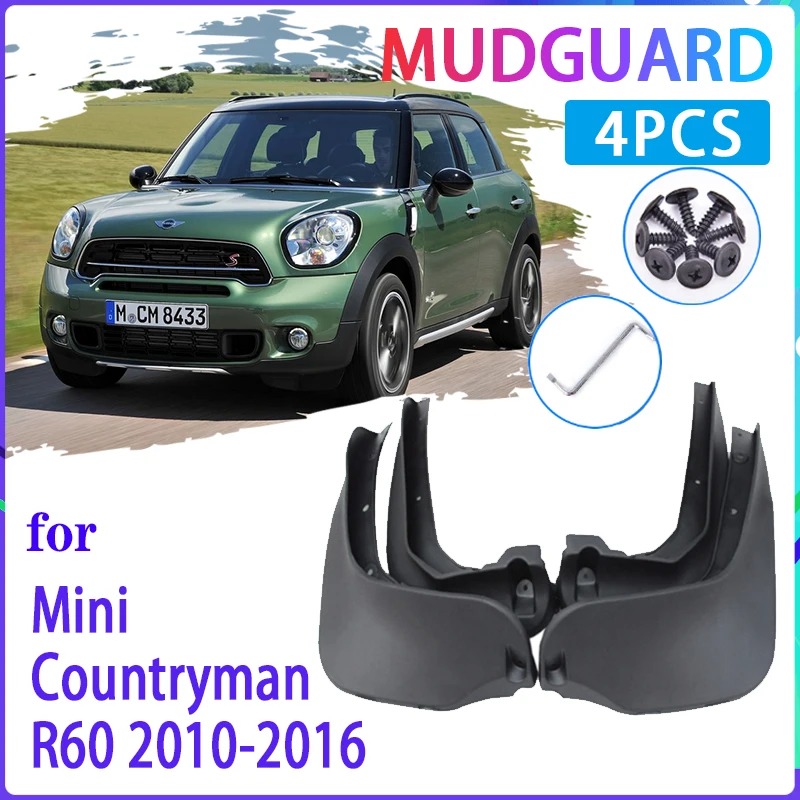 

Car Mud Flaps for Mini Countryman R60 2010~2016 2011 2012 2013 2014 2015 Mudguard Splash Guards Fender Mudflaps Auto Accessories