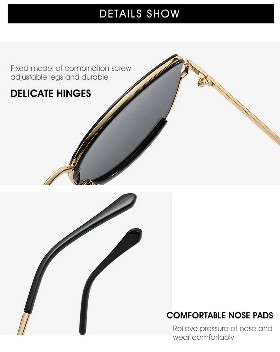 Half frame sunglasses-6