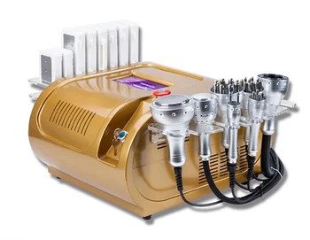 

Multifunction Ultrasound Cavitation 40K+RF Loss Weight Machine/ 6 in 1 Ultrasonic Lipolaser Cavitation Slimming