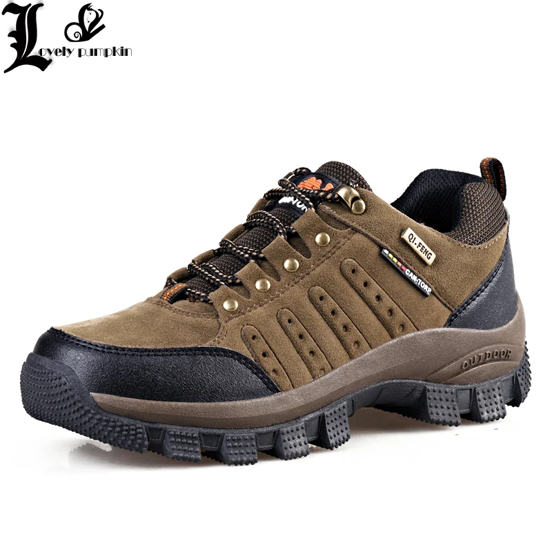 

2023 New Brand spring Fashion Outdoors sneakers Waterproof Men's shoes Mens Combat Desert Casual Shoes Plus Size 36-47