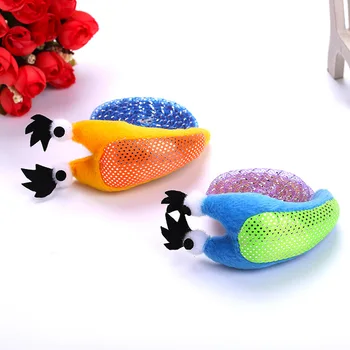 

Cat Toy Cute Snail Modeling Back Can Claws Grinding Two-color Selectable Pet Supplies