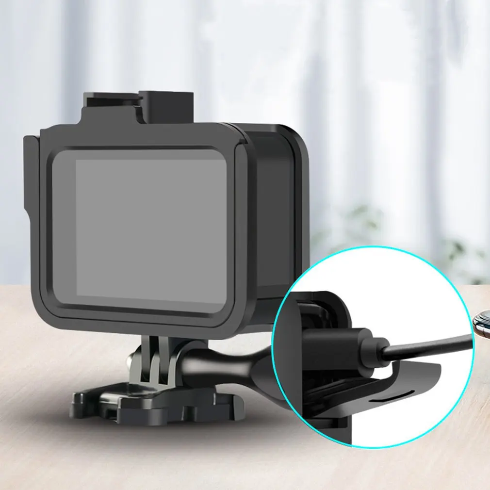 Спортивная камера металлическая рамка для Gopro Hero 8 черный чехол для экшн-камеры алюминиевый корпус для Hero8 протектор