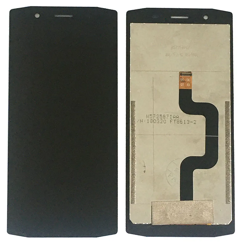 5,7 дюймов для HOMTOM Zoji Z9 ЖК-дисплей с кодирующий преобразователь сенсорного экрана в сборе стеклянный сенсор Черный цвет с инструментами лента
